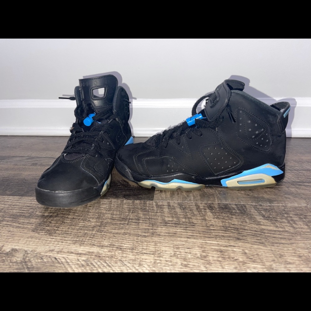 Jordan 6’s Blue and Black